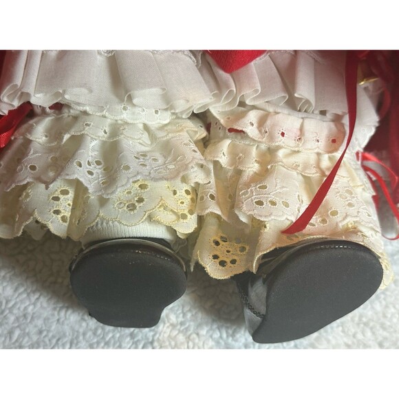 Vintage Little People Soft Sculpture Doll Brunette Handmade (Not Cabbage patch) - Picture 7 of 16